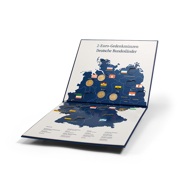 Presso Münzalbum für 2 Euro Münzen 'Deutsche Bundesländer'