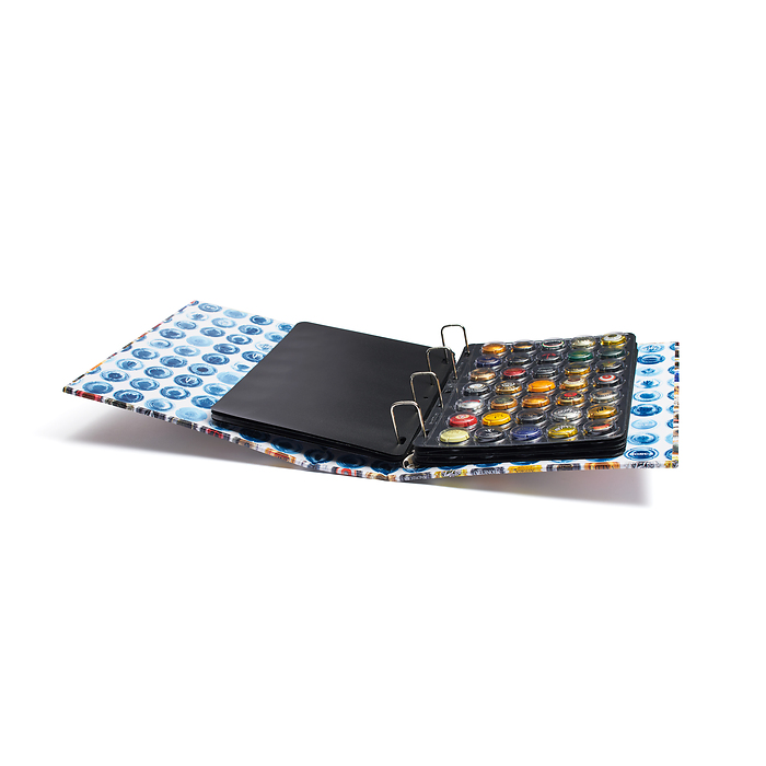 Grande Ringbinder für Spumante mit 5 Compart Hüllen