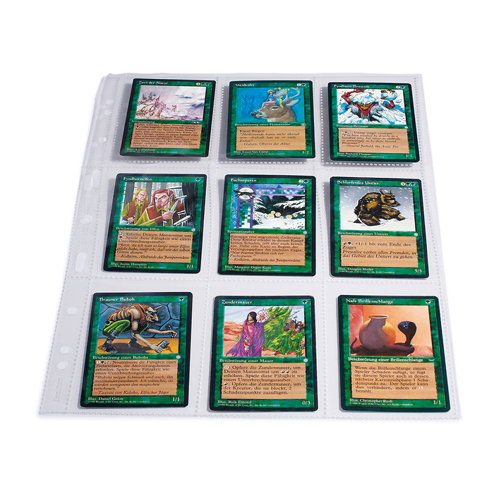 Grande Easy Kunststoffhüllen, Toploading, klar, 10er Pack