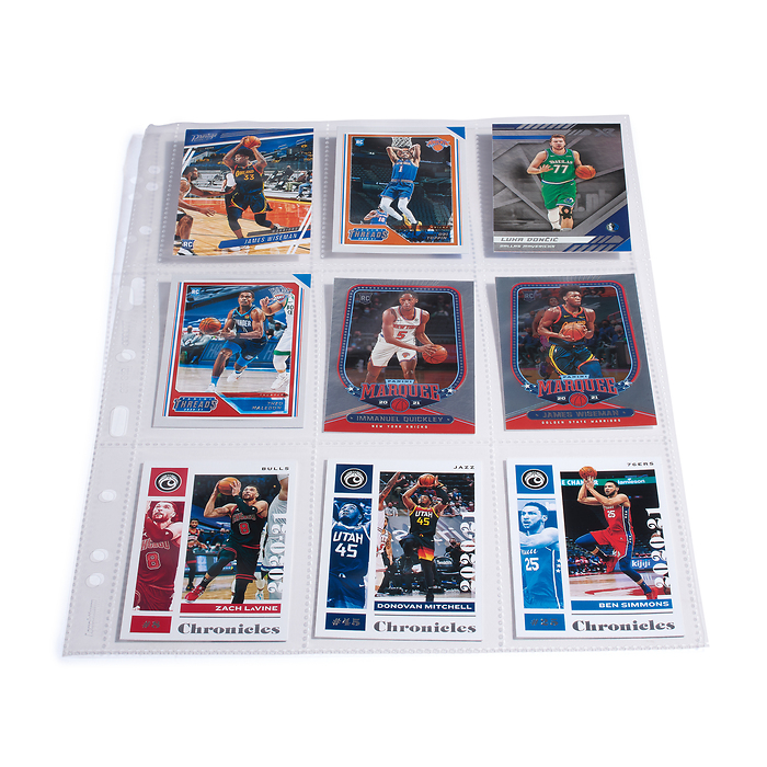 Grande Easy Kunststoffhüllen, Toploading, klar, 10er Pack