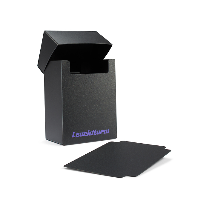 TCG Deck Box schwarz für bis zu 100 Trading Cards