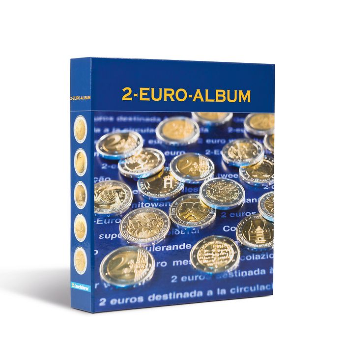 NUMIS-Vordruckalbum für 2-Euro-Gedenkmünzen aller Euro-Länder, frz/eng, Band 10
