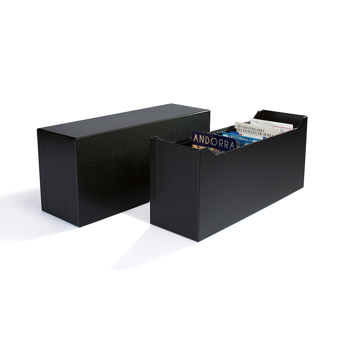 Logik Archivbox für 40 große Coincards (85 x 125 mm), Hochformat