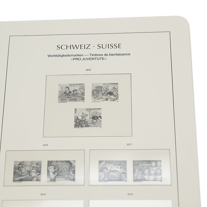 Leuchtturm Nachtrag mit Klemmtaschen Schweiz Pro Juventute 2023