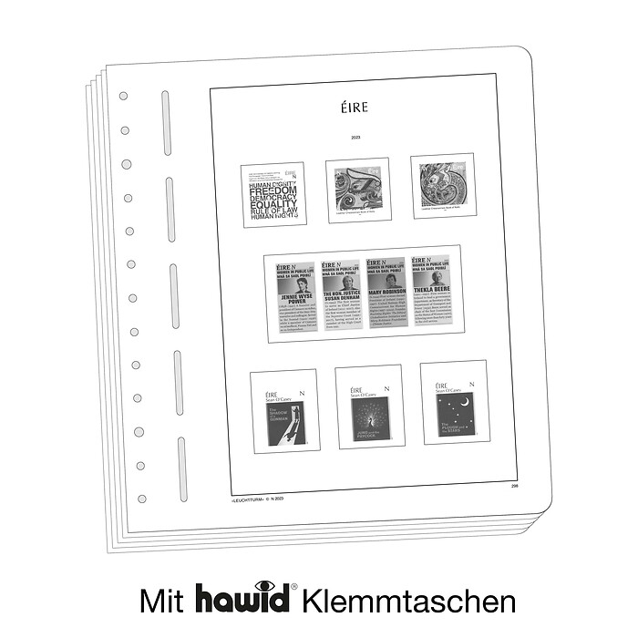 Leuchtturm Nachtrag mit Klemmtaschen Irland  2023