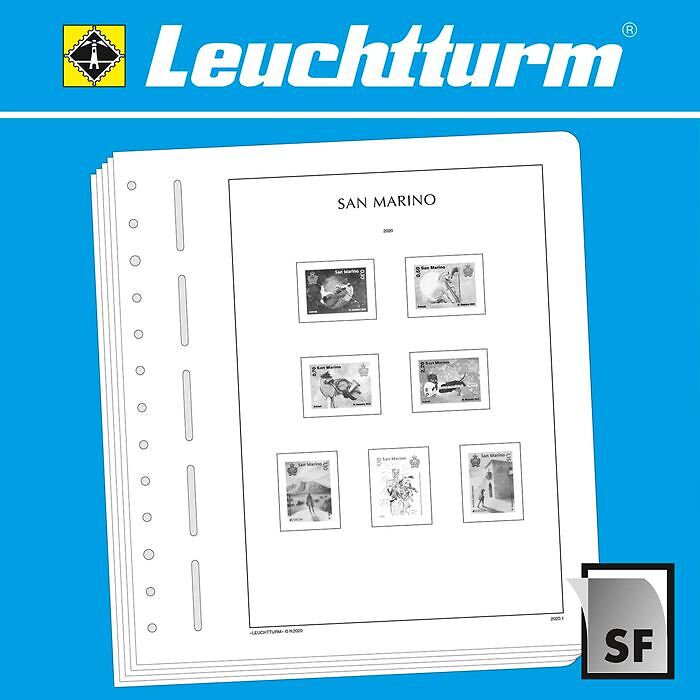Leuchtturm Nachtrag mit Klemmtaschen San Marino 2023