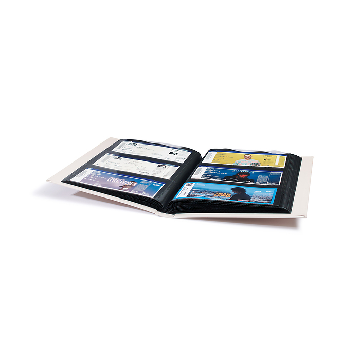 Memories Album für 148 Tickets und Eintrittskarten