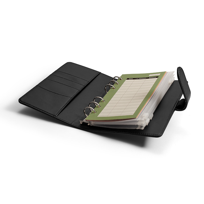 Tokyo Black - Travel Money Ringbinder inkl. 5 Hüllen
