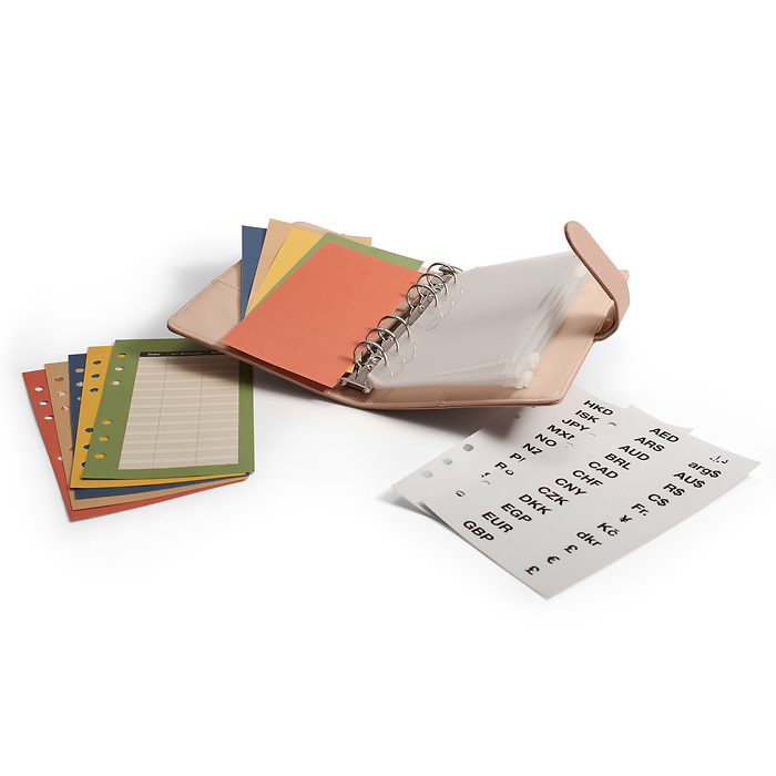 Lisbon Rose - Travel Money Ringbinder inkl. 5 Hüllen