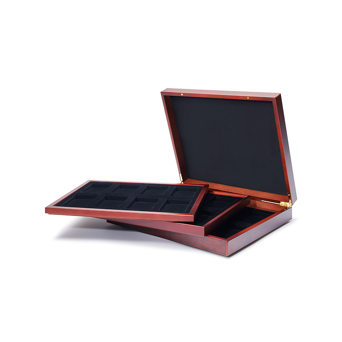 Volterra Trio – Münzkassette für 24 Goldbarren in Blisterverpackung