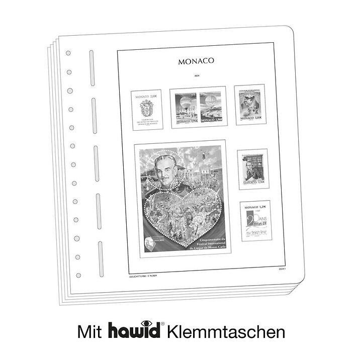 Leuchtturm Nachtrag mit Klemmtaschen Monaco 2024