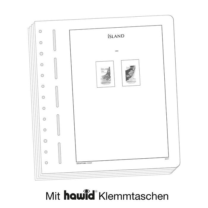 Leuchtturm Nachtrag mit Klemmtaschen Island 2024