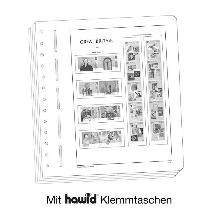 Leuchtturm Nachtrag mit Klemmtaschen Großbritannien 2024