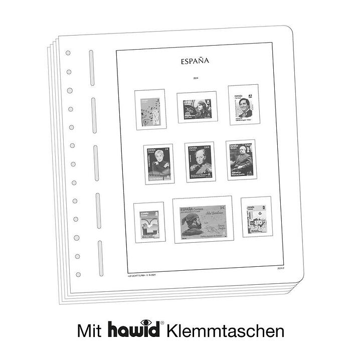 Leuchtturm Nachtrag mit Klemmtaschen Spanien 2024