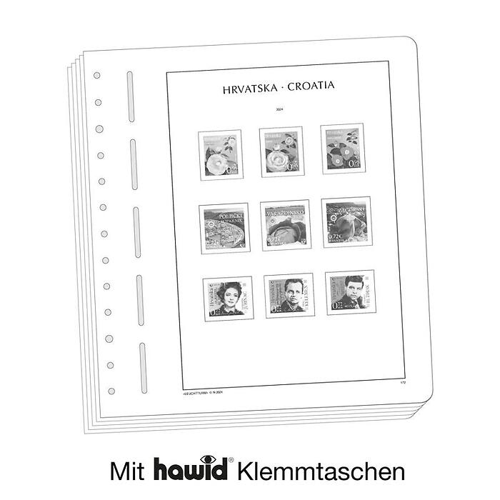 Leuchtturm Nachtrag mit Klemmtaschen Kroatien 2024