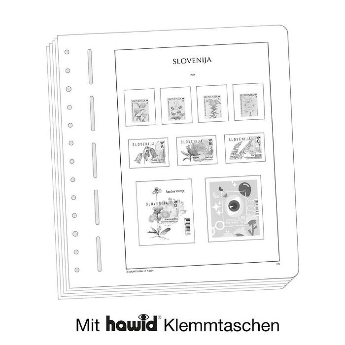 Leuchtturm Nachtrag mit Klemmtaschen Slowenien 2024