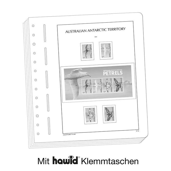 Leuchtturm Nachtrag mit Klemmtaschen Australische Antarktis 2024