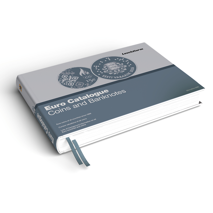 Euro-Münzen-und Banknotenkatalog 2026 englisch