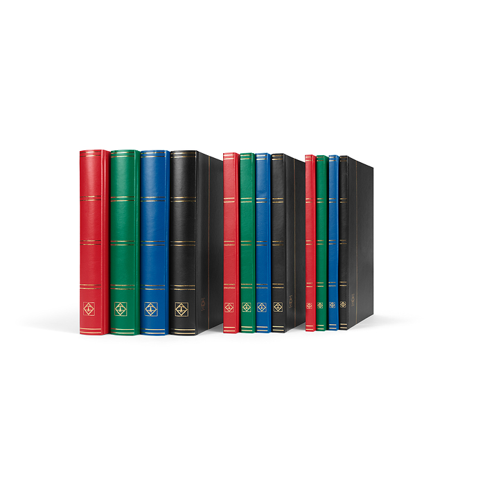 Basic Unwattierte Einsteckbücher, schwarze Seiten