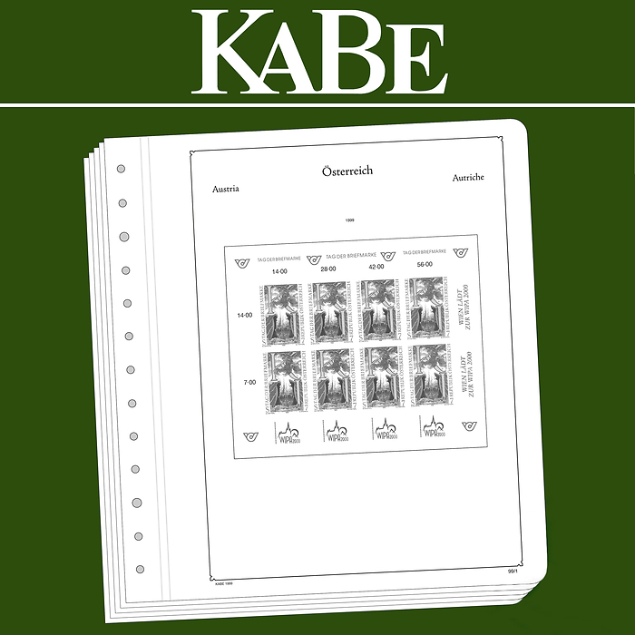 KABE OF-Vordruckblätter Österreich Kleinbogen
