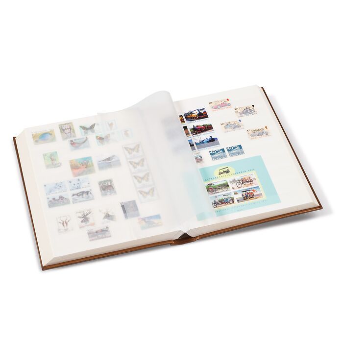 Einsteckbuch COMFORT,DIN A4, 64charmoisfarbene Seiten, wattierter Einband,Metallic Edition