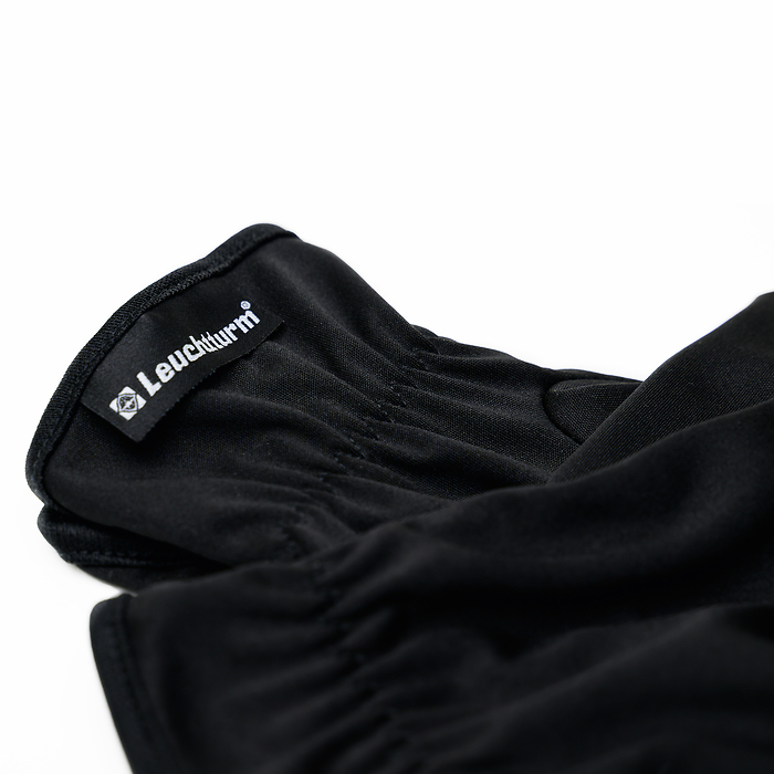 Münzhandschuhe aus Mikrofaser schwarz
