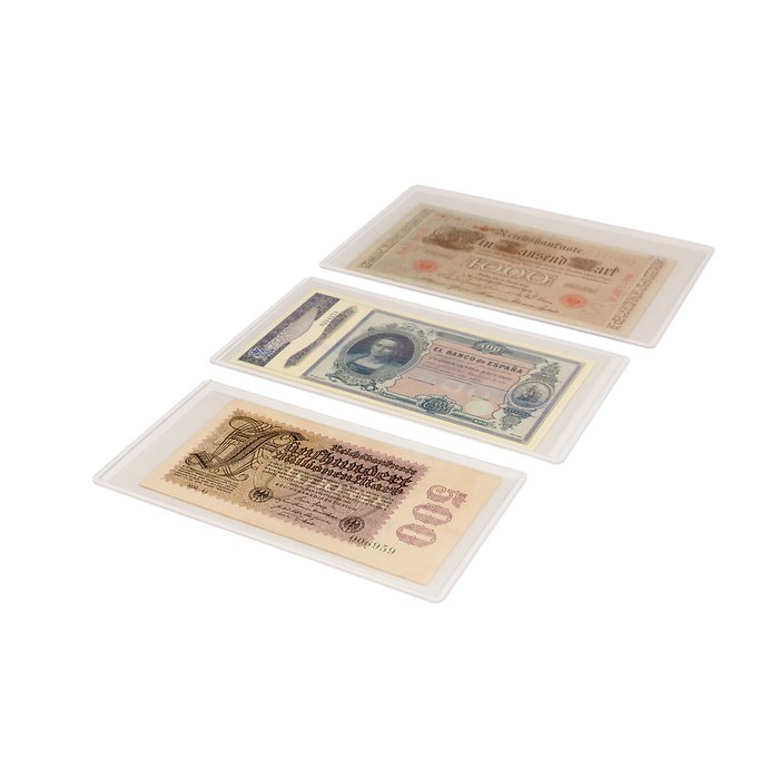 Basic Plus Toploader Hüllen für Banknoten
