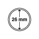 Grips Münzkapseln  26 mm, 10er Packs