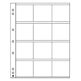 Numis Münzhüllen für 12 Münzrähmchen (50x50 mm), 5er Pack