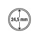 Grips Münzkapseln  24,5 mm, 10er Pack