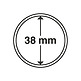 Grips Münzkapseln  38 mm, 10er  Pack