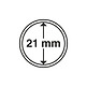 Grips Münzkapseln  21 mm, 10er  Pack