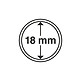 Grips Münzkapseln  18 mm, 10er  Pack