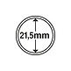 Grips Münzkapseln  21,5 mm, 10er Pack