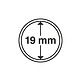 Grips Münzkapseln  19 mm, 10er  Pack