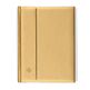 Einsteckbuch COMFORT, Din A4, 64 chamoisfarbene Seiten, wattierter Einband, gold