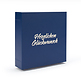 Geschenkschachtel f. einen Goldbarren in Blisterverp. „Herzlichen Glückwunsch“, klassisch
