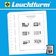 Leuchtturm Nachtrag mit Klemmtaschen Bundesrepublik Deutschland Eckrandstücke 2022