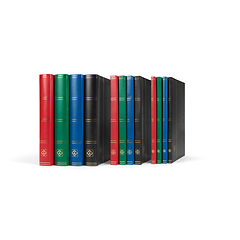 Basic Unwattierte Einsteckbücher, schwarze Seiten